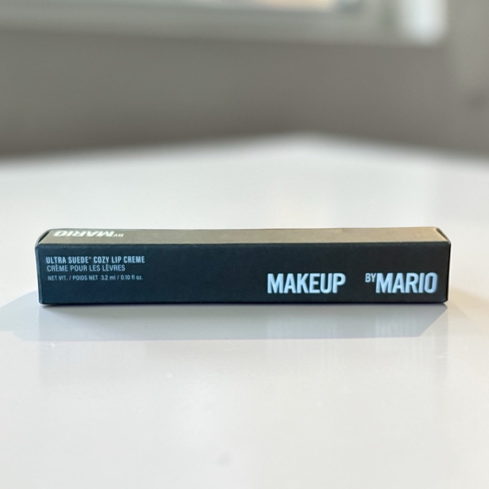 ⚫️ MAKEUP BY MARIO Pinky Brown Ultra Suede Cozy Lip Creme Full-Size New In Box - Picture 3 of 6